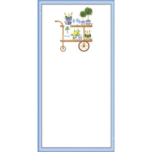 Stock Shoppe: 4.25x8.5 Bar Cart Notepad