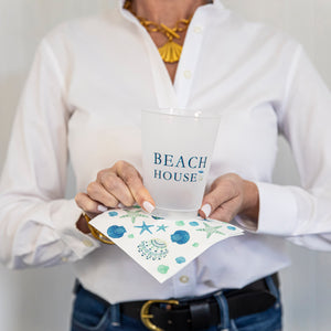 Beach House Shatterproof Cups | Set of 8