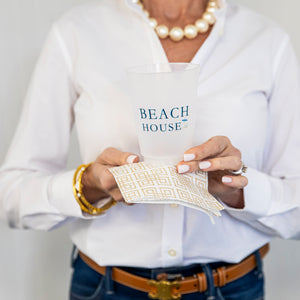 Beach House Shatterproof Cups | Set of 8