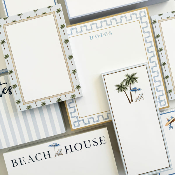 Stock Shoppe: 8.5x5.5 Beach House Slab Notepad - WH Hostess Social ...