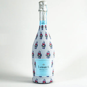 Beau Bottles x WH Hostess Bottle Wrap | Ginger Jar with Wreath