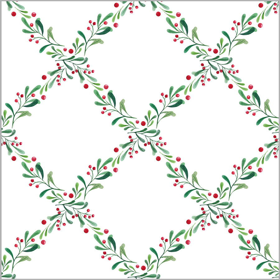 In Stock Continuous Roll Gift Wrap | Berry Garland