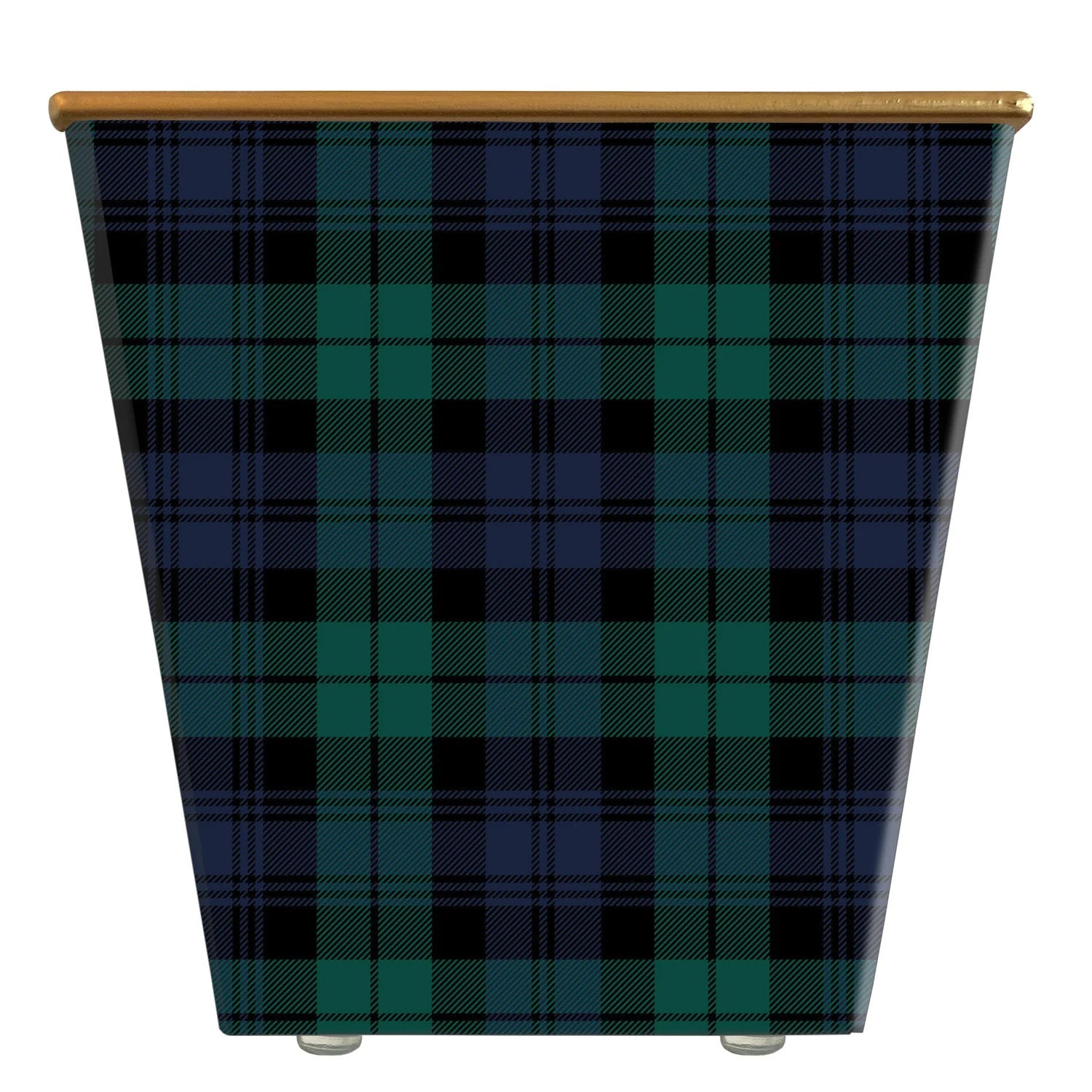 WH Hostess x Hedge Farm Mini Cache Pot Candle | Black Watch Plaid