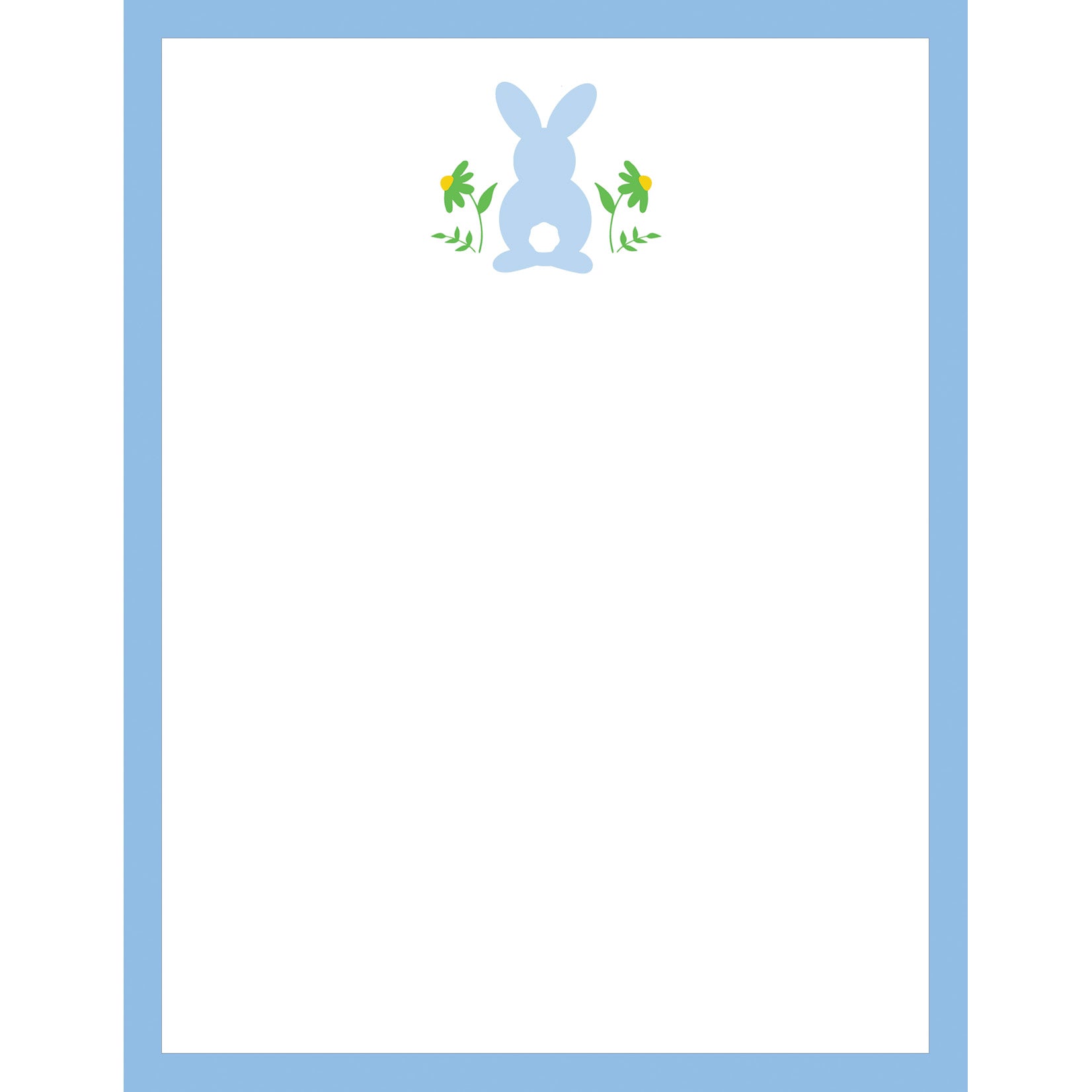 Stock Shoppe: 4x5 Bunny Notepad