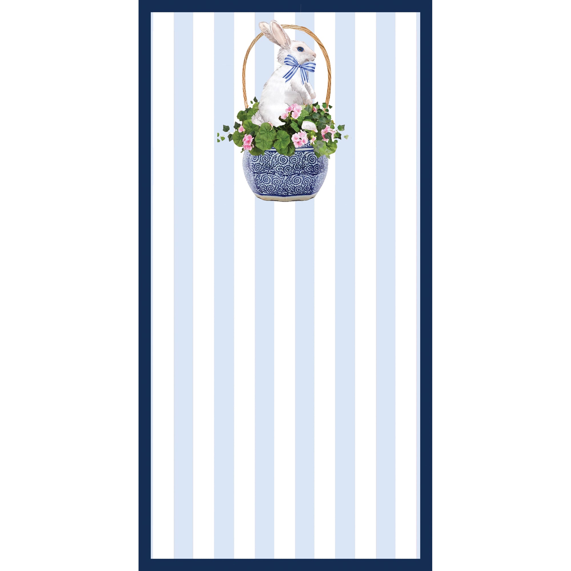 Stock Shoppe: 4.25x8.5 Easter Bunny Basket Notepad