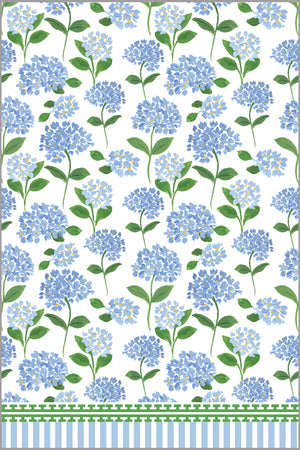 Blue Hydrangeas Rectangle Tablecloth