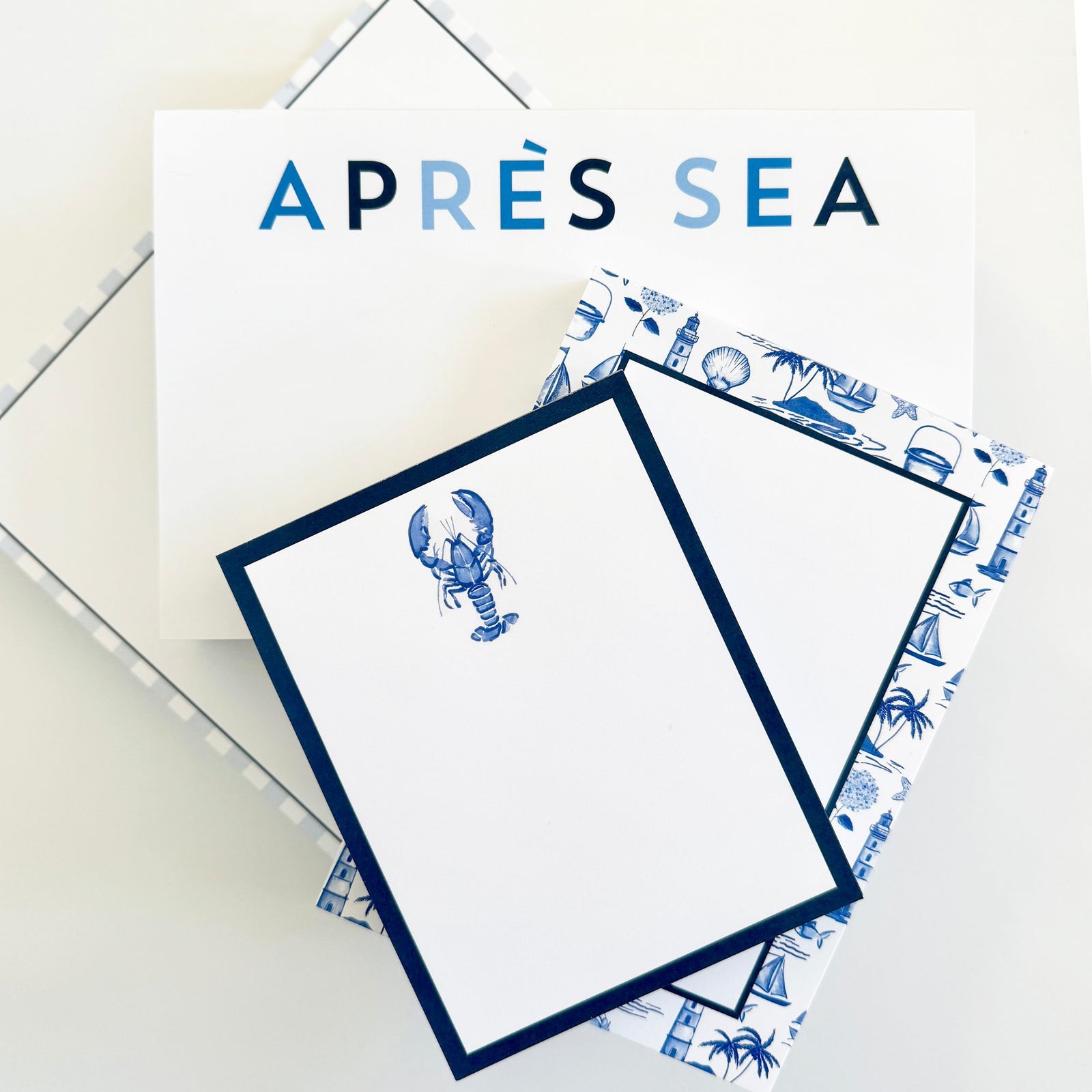 In Stock 8.5x5.5 Apres SEA Slab Notepad
