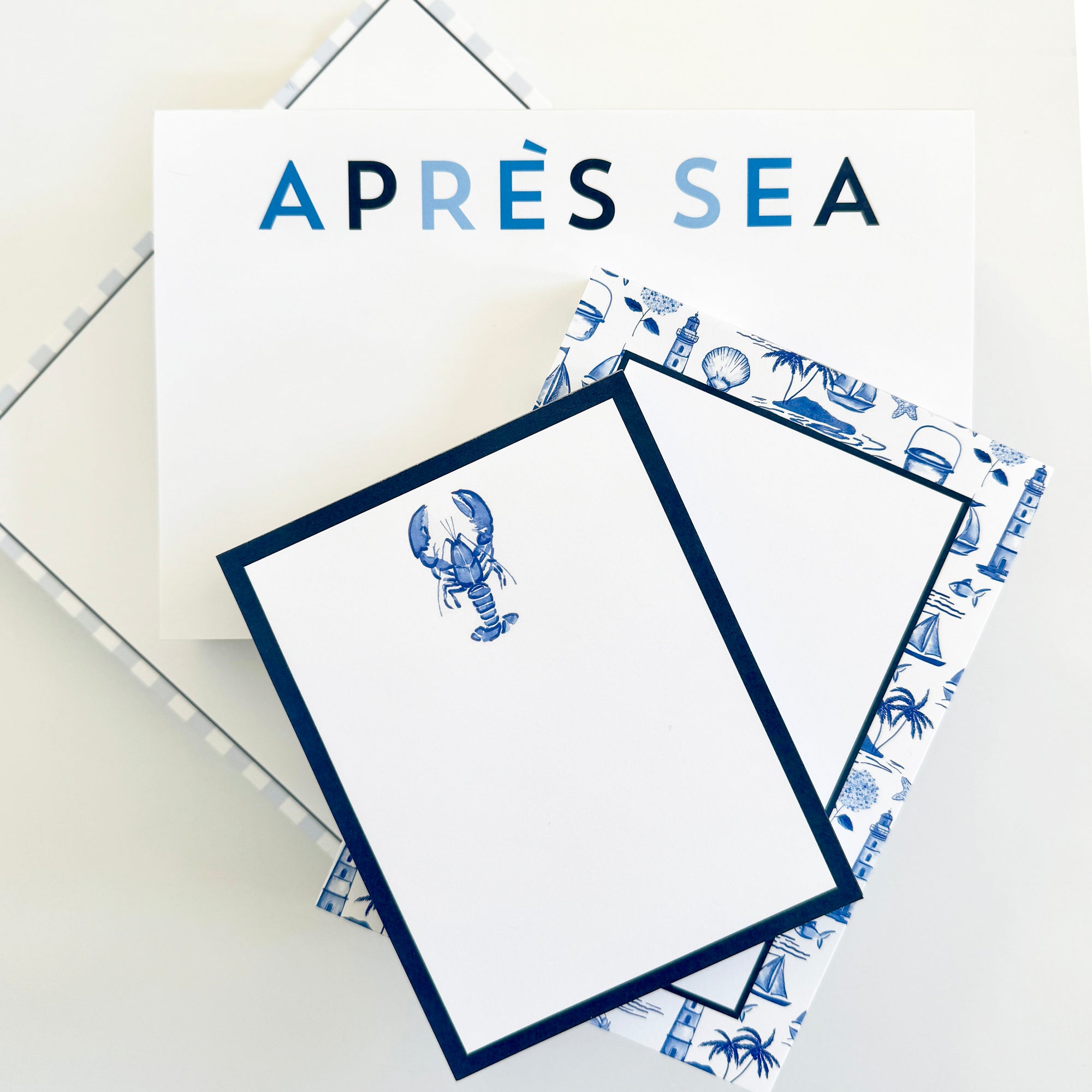 Stock Shoppe: 8.5x5.5 Apres Sea Slab Notepad