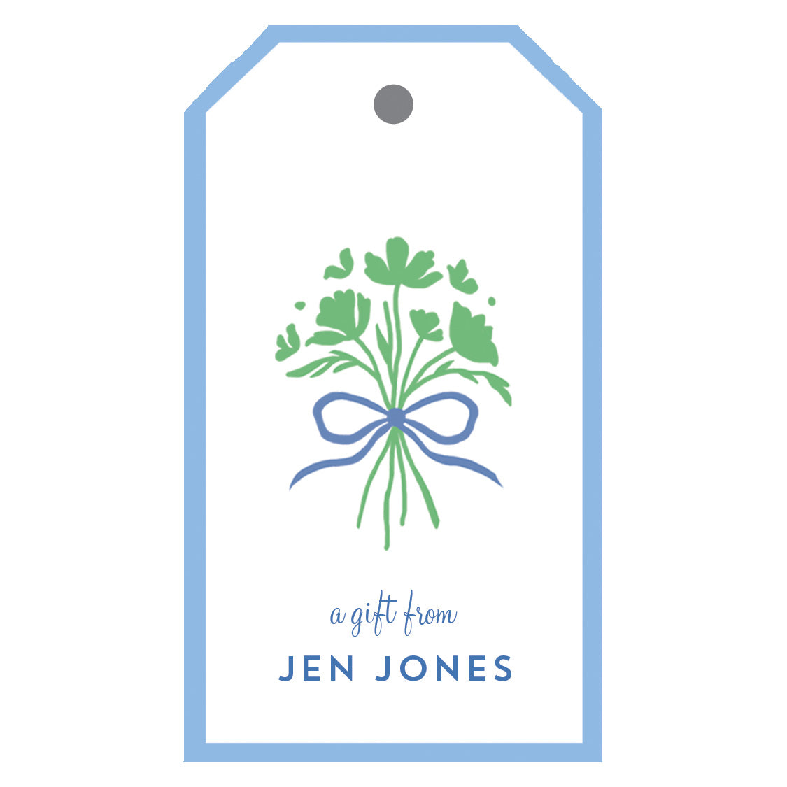 Bouquet Personalized Gift Tags