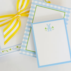 Stock Shoppe: 4x5 Blue Bunny Notepad