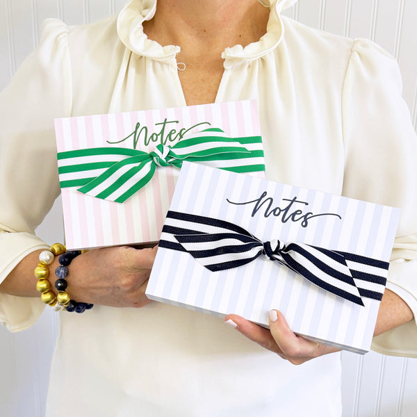 Stock Shoppe: 8.5x5.5 Blue Cabana Stripes 