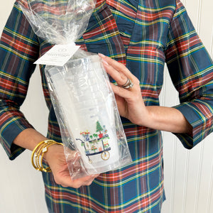Christmas Bar Cart Shatterproof Cups | Set of 8