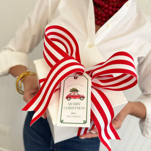 Christmas Car Personalized Gift Tags