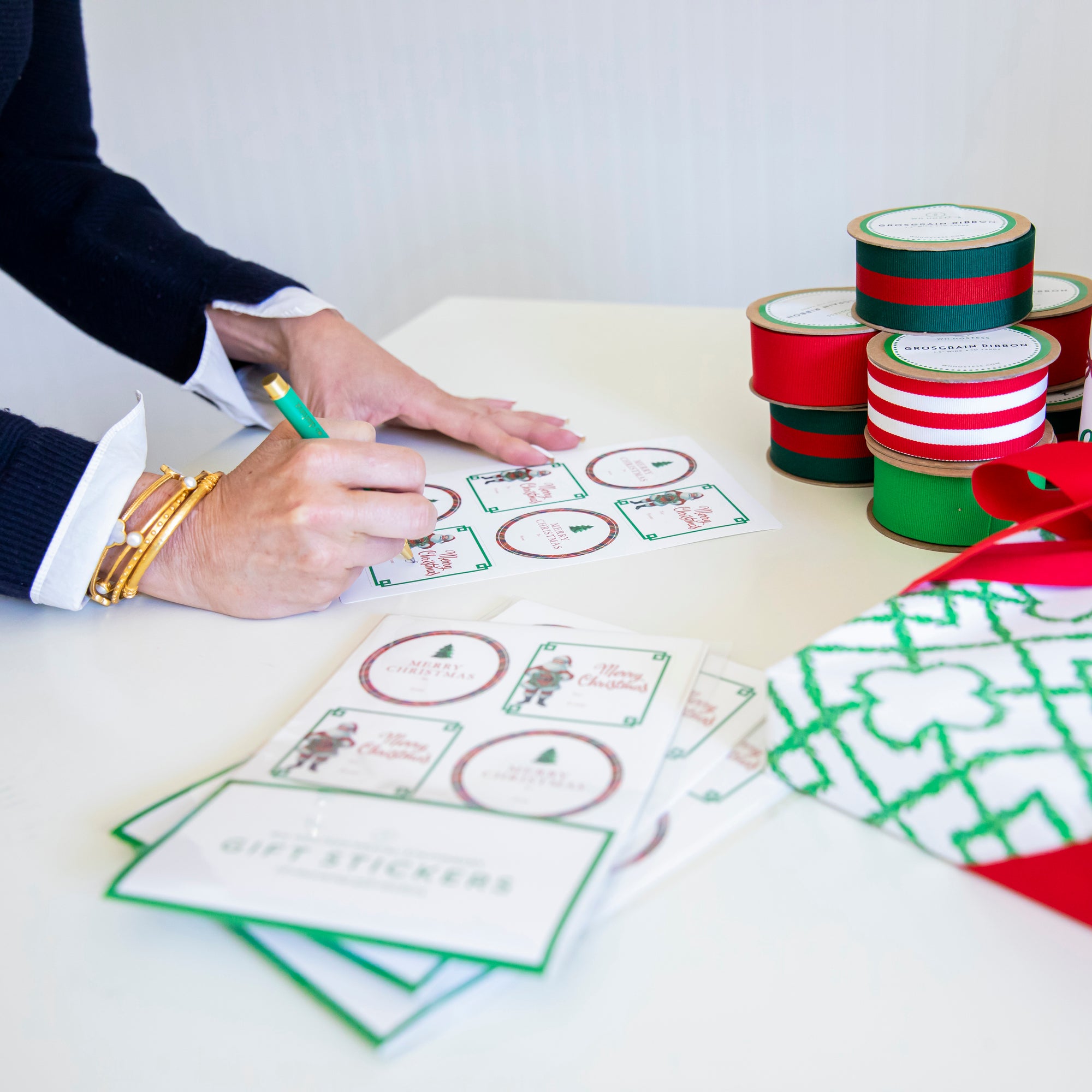 Gift Sticker Sheets | Classic Christmas