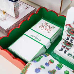 Stock Shoppe: 4.25x8.5 Merry and Bright Notepad