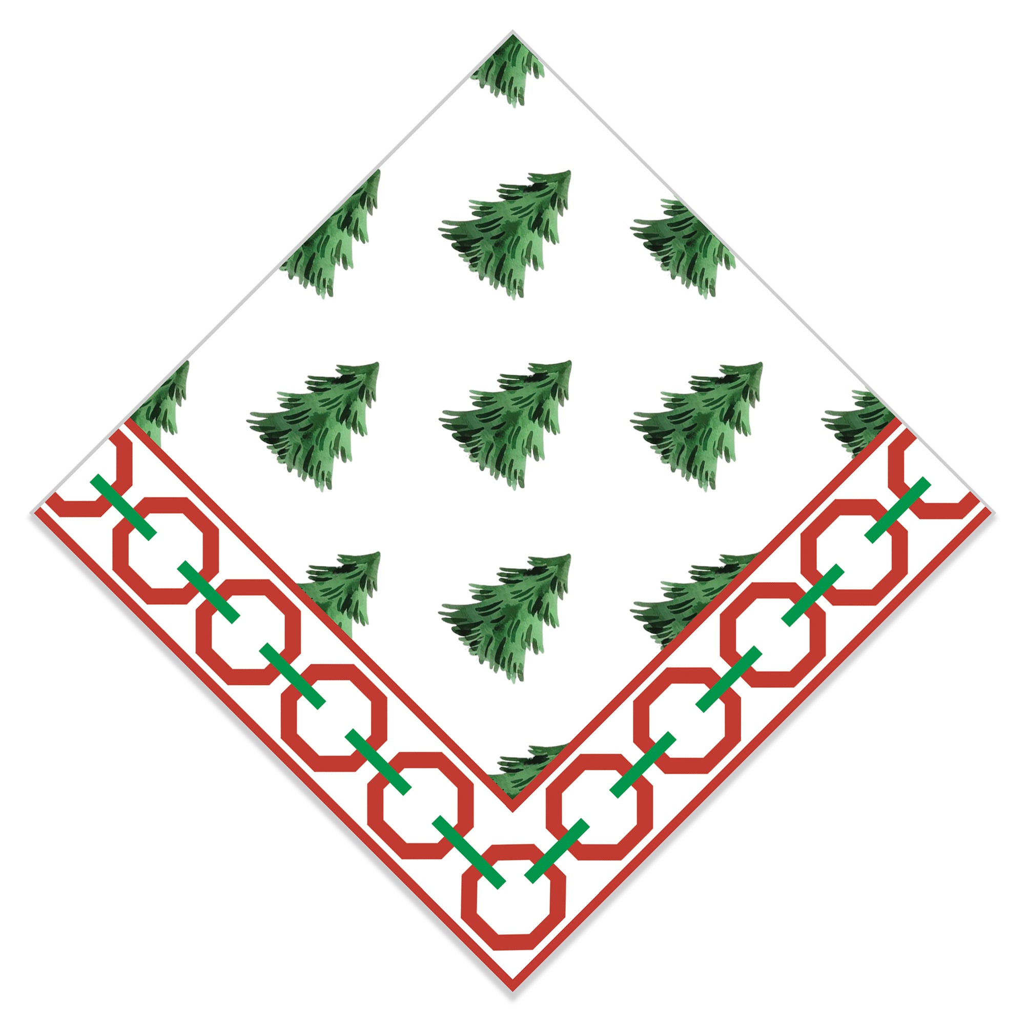 In Stock WH Paper Cocktail Napkins | Christmas Tree Farm