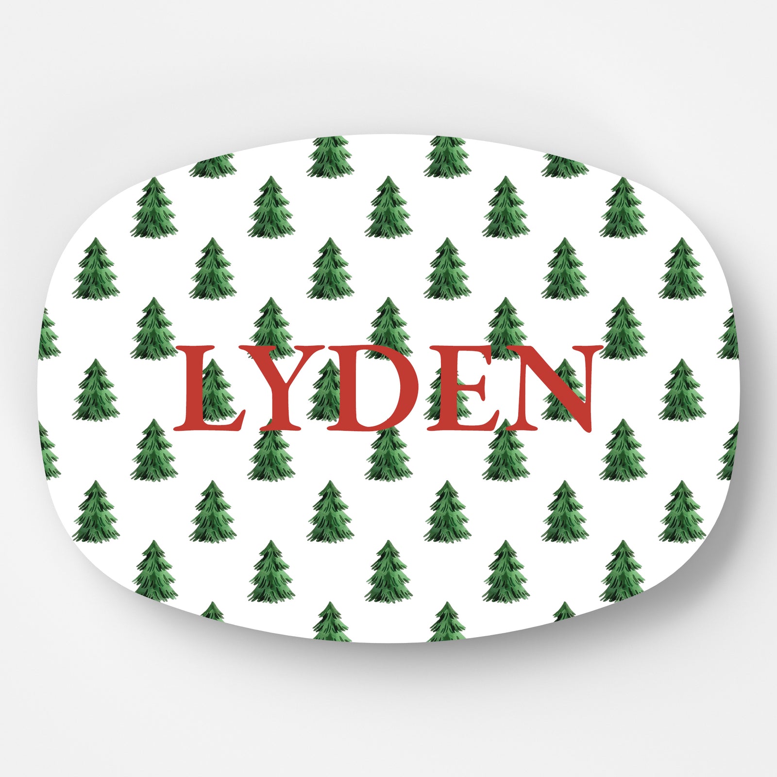WH Serving Platter | Christmas Tree Farm (Personalized Option)