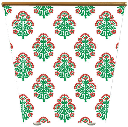 WH Hostess x Hedge Farm Mini Cache Pot Candle | Christmas Block Print