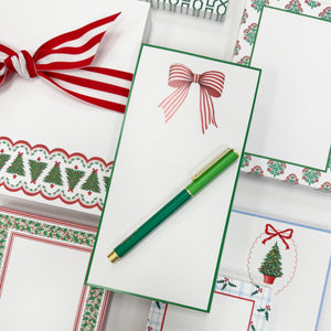 Christmas Tree Scallop 8.5x8.5 Jumbo Slab Notepad – 200 Pages