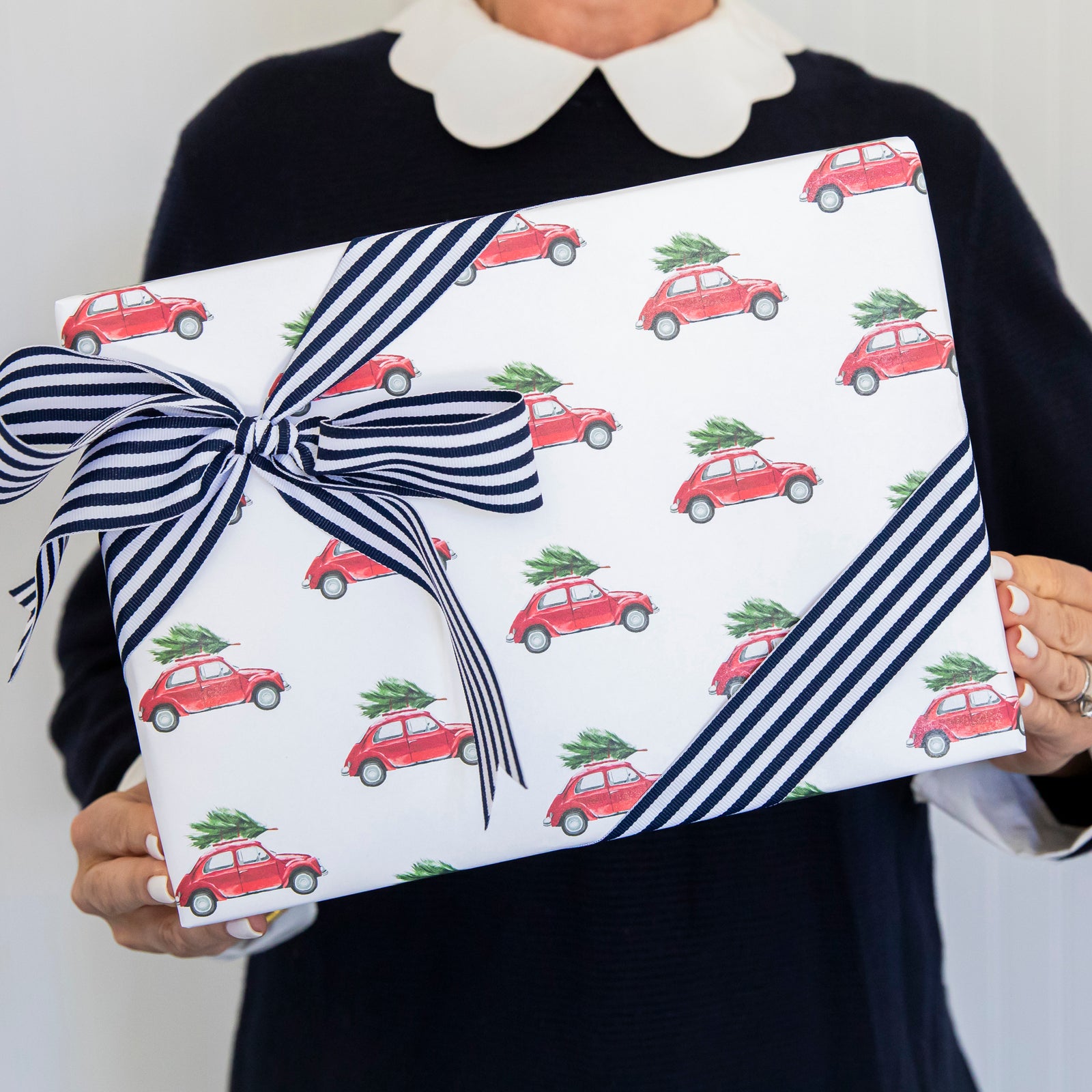 Continuous Roll Gift Wrap | Christmas Car