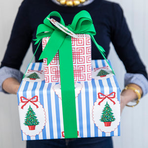 Christmas Tree Plaque Continuous Roll Gift Wrap