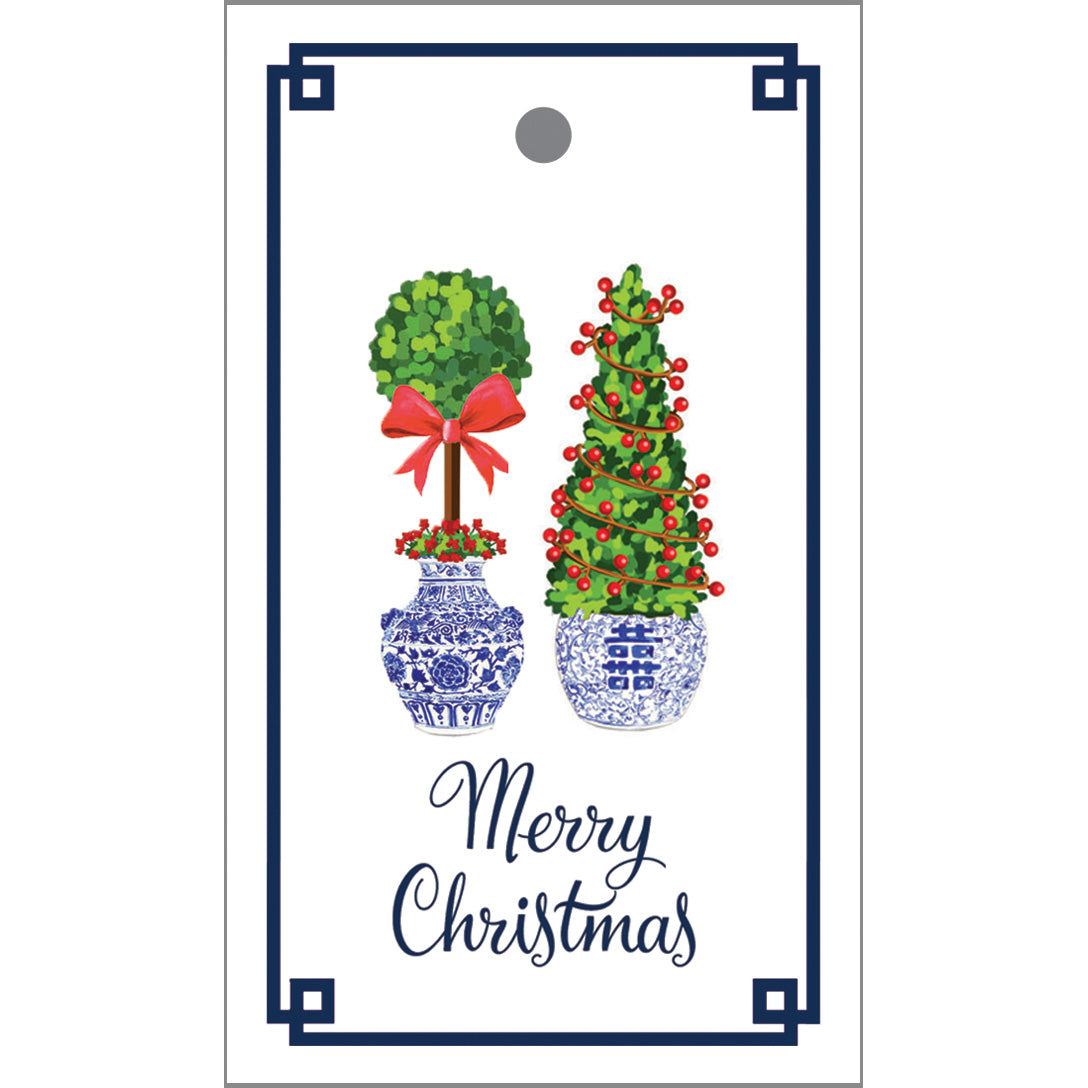 In Stock Gift Tags | Christmas Topiaries