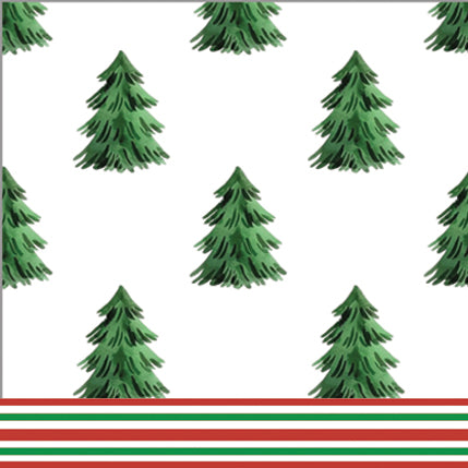 In Stock Paper Table Runner | Christmas Tree Farm