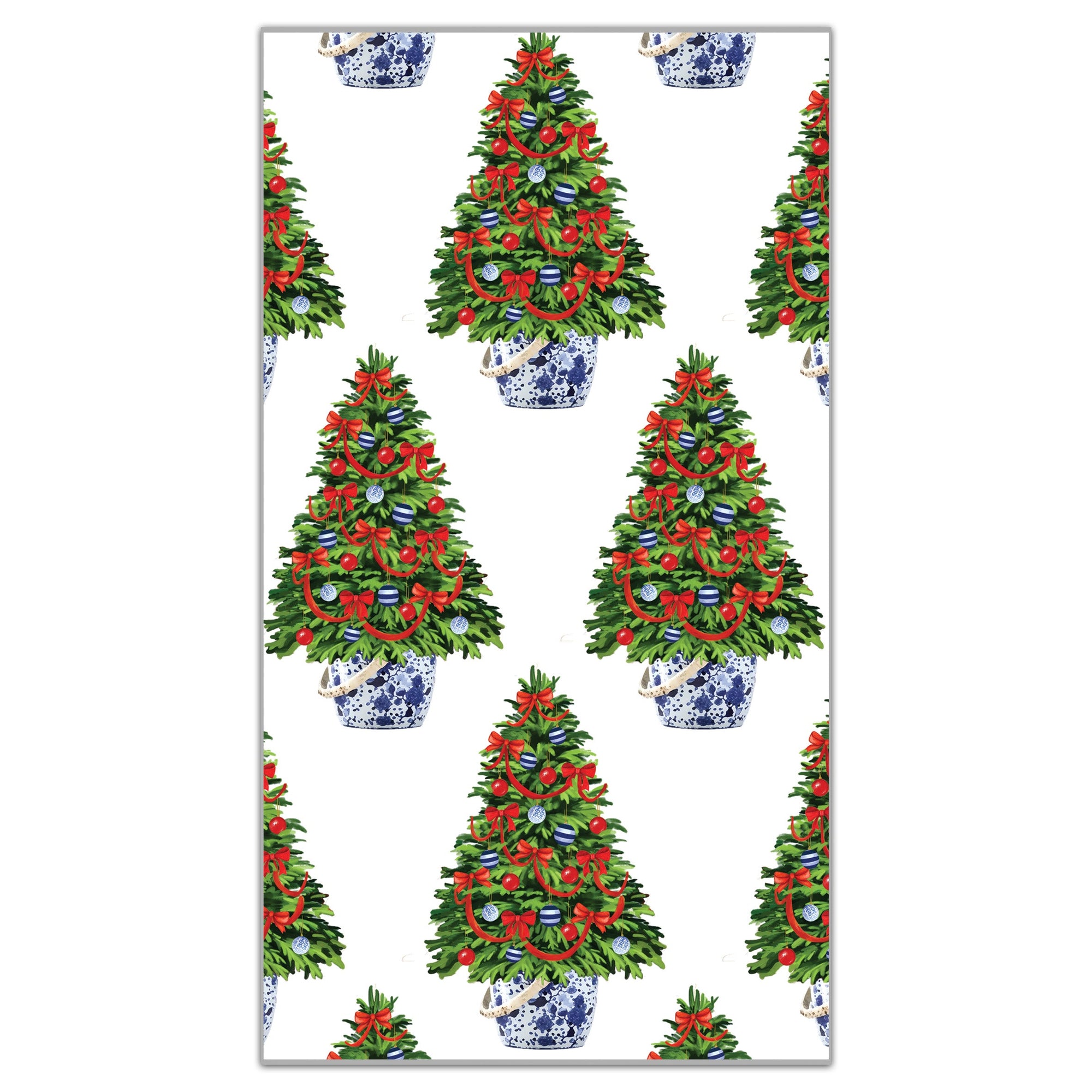 WH Paper Guest Towels | Christmas Trees