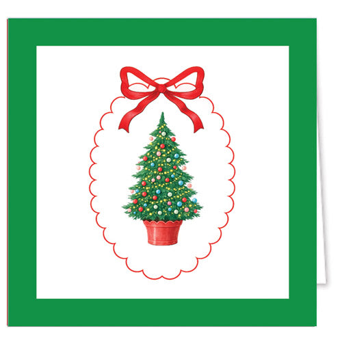 In Stock Gift Enclosure Cards + Envelopes | Christmas Tree Plaque