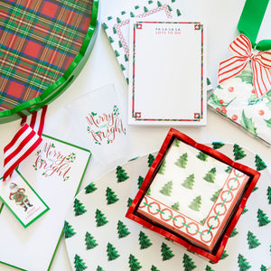 WH Paper Cocktail Napkins | Christmas Tree Farm