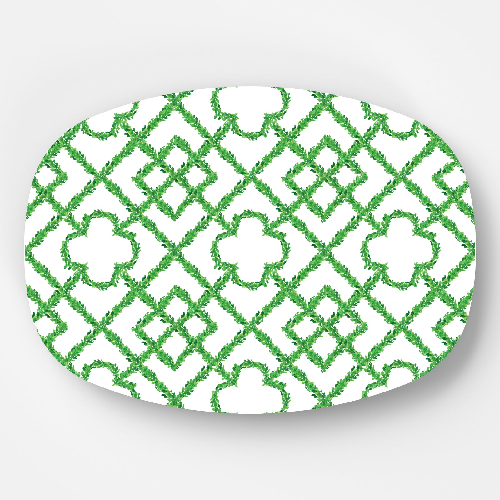 In Stock WH Serving Platter | Clover Lattice