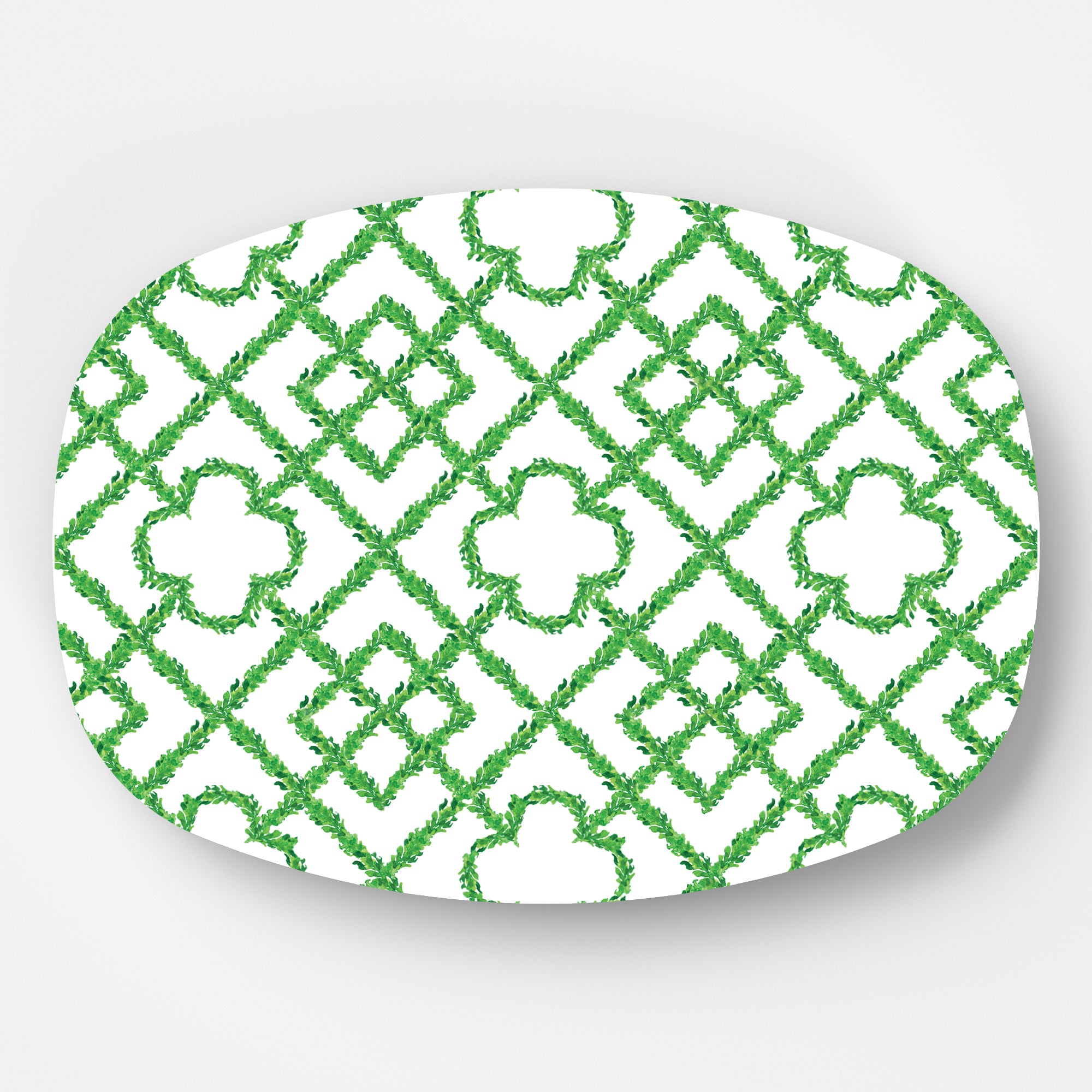 In Stock WH Serving Platter | Clover Lattice