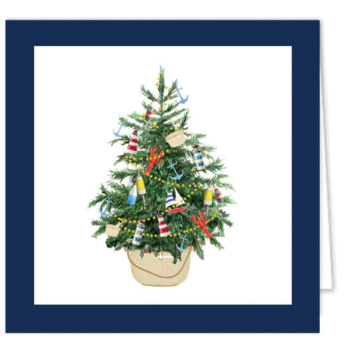 In Stock Gift Enclosure Cards + Envelopes | Coastal Christmas Tree