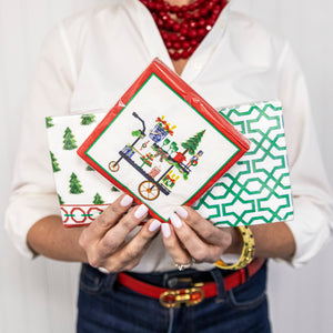 Christmas Bar Cart Paper Cocktail Napkins