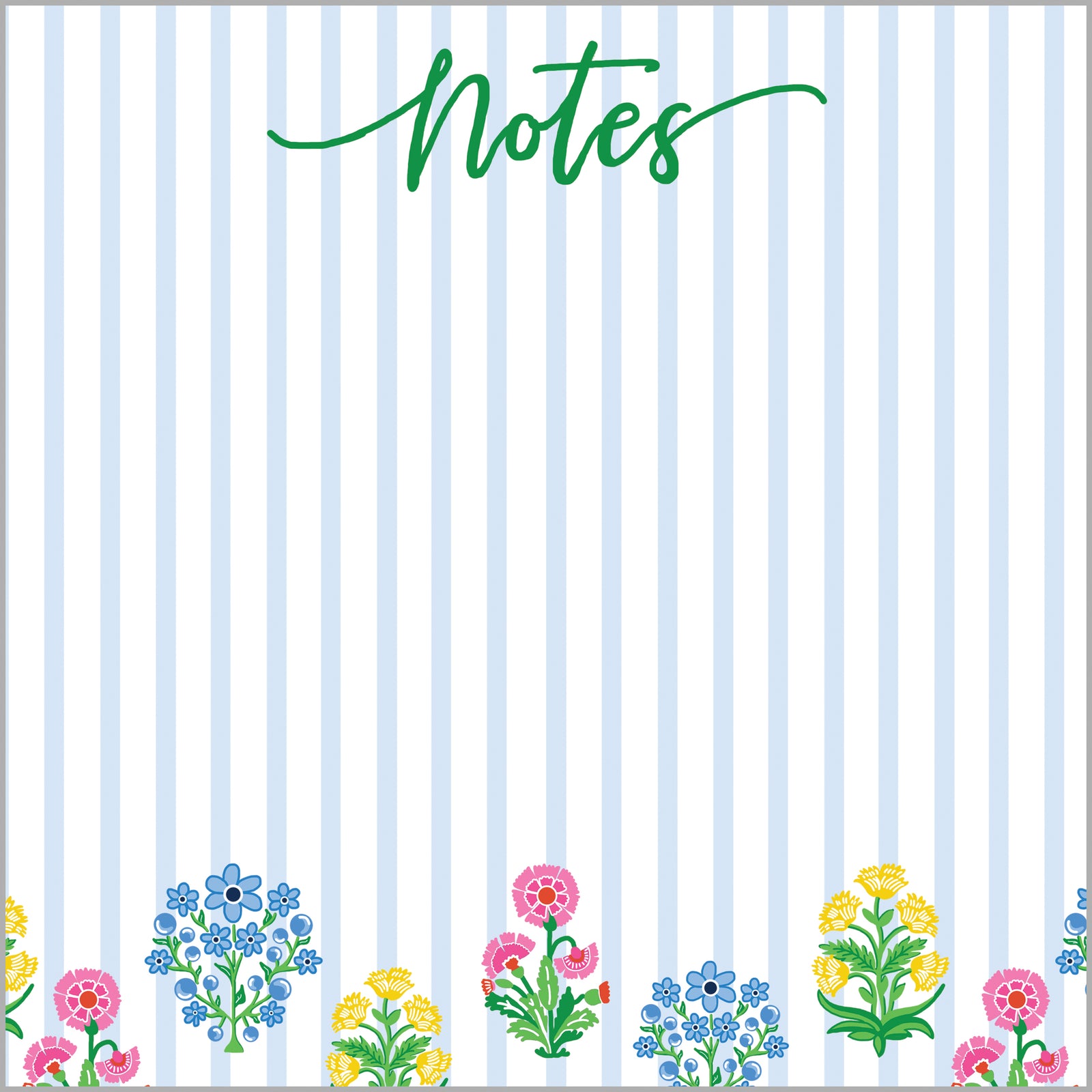 In Stock 8.5x8.5 SLAB Stock Notepad | Coco Block Print