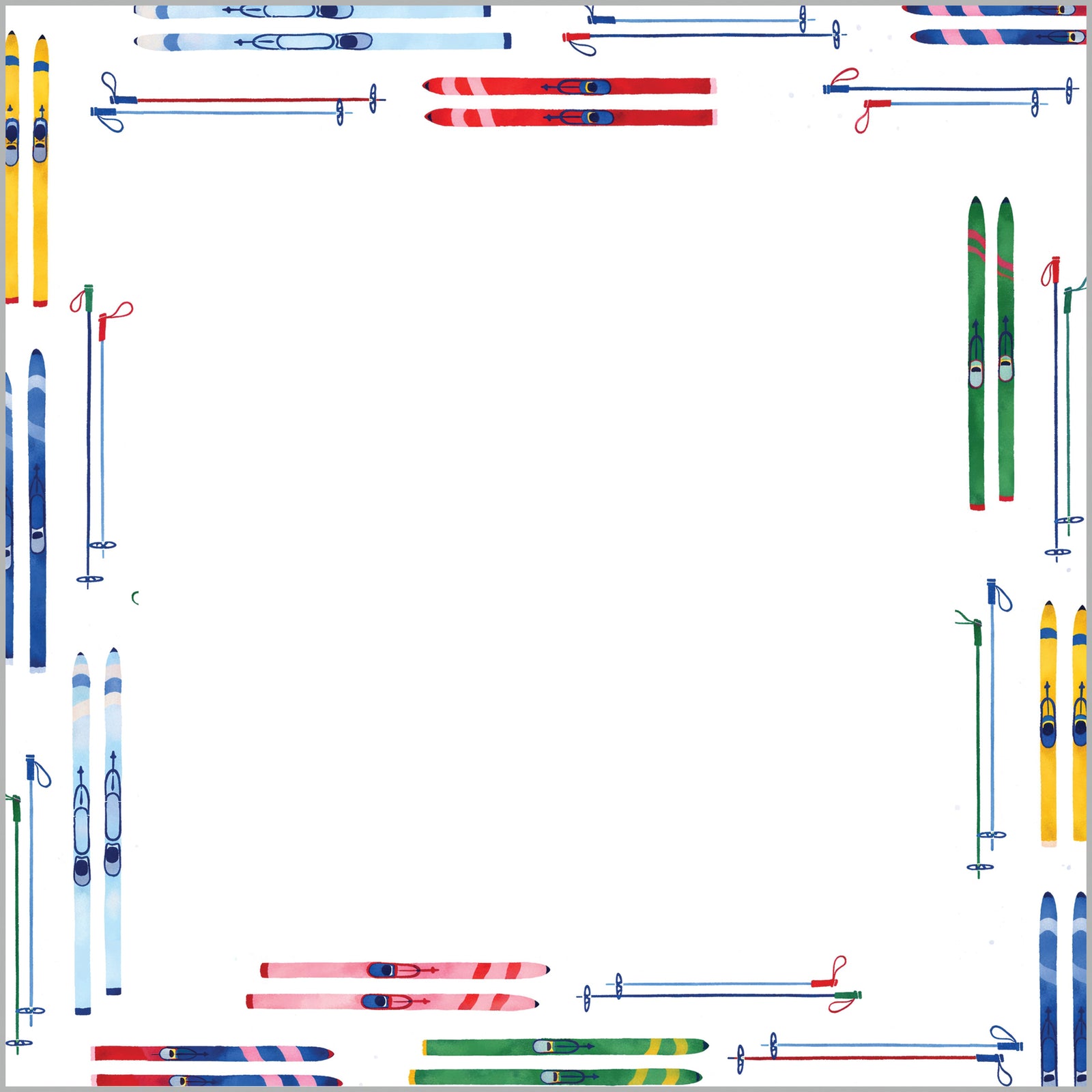 In Stock 8.5x8.5 SLAB Stock Notepad | Colorful Skis