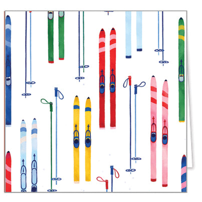 In Stock Gift Enclosure Cards + Envelopes | Colorful Skis