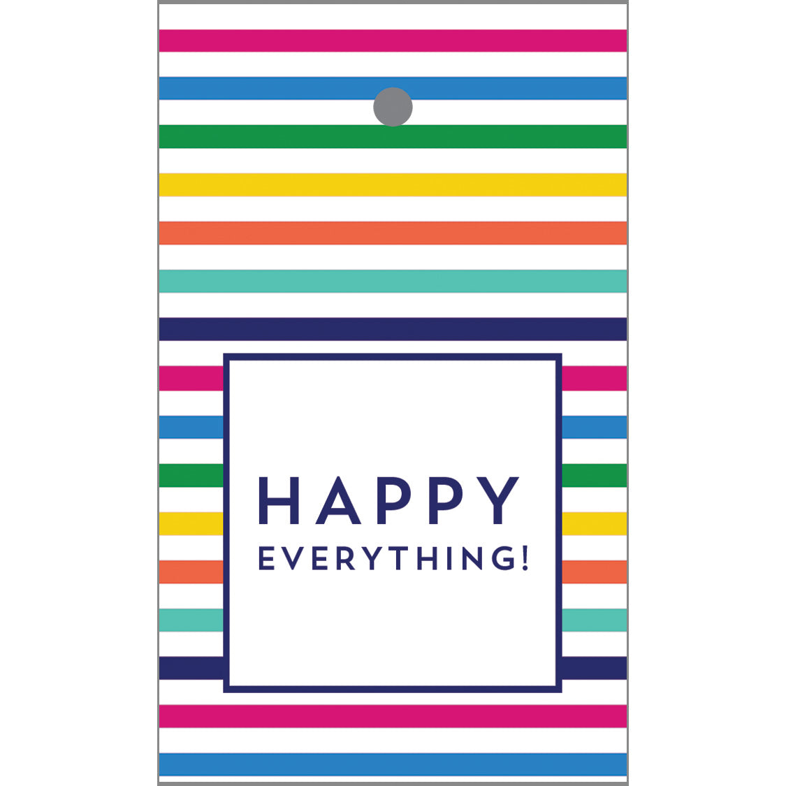 In Stock Gift Tags | Colorful Stripe