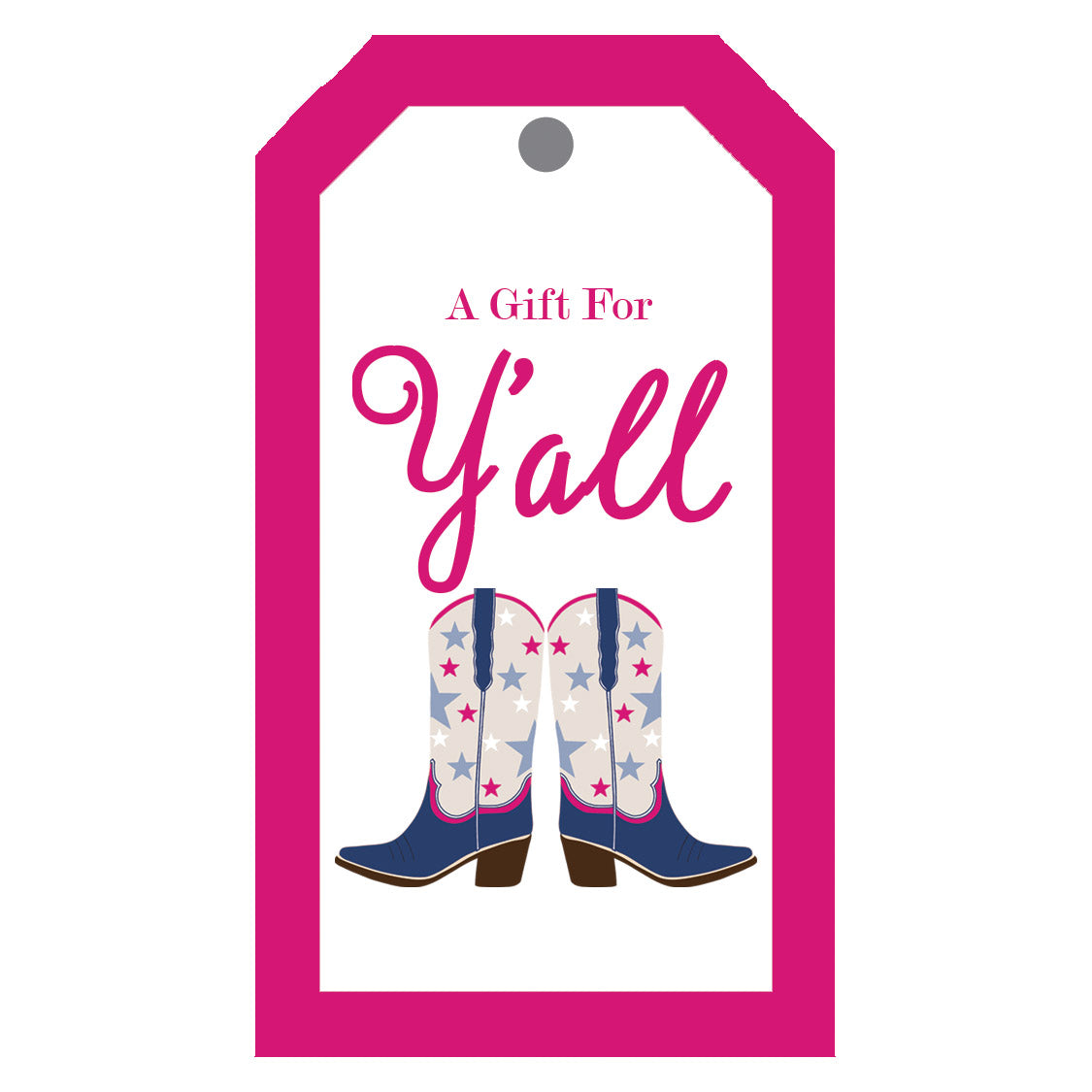 In Stock Gift Tags | Cowboy Boots