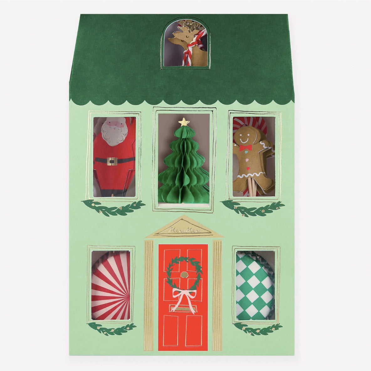 Festive House Christmas Cupcake Kit