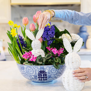 White Rope Easter Bunny