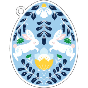 SIDEWALK SALE Easter Egg Die-Cut Gift Tags
