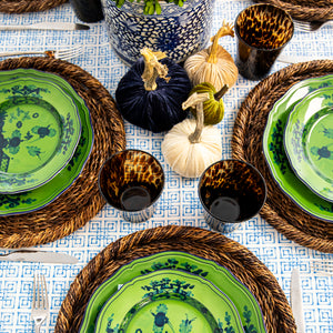 Bamboo Fret Dinner Napkins | Set of 4 | Blue