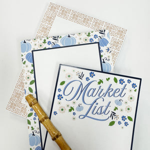 Stock Shoppe: 5x7 Pumpkin Toile Notepad