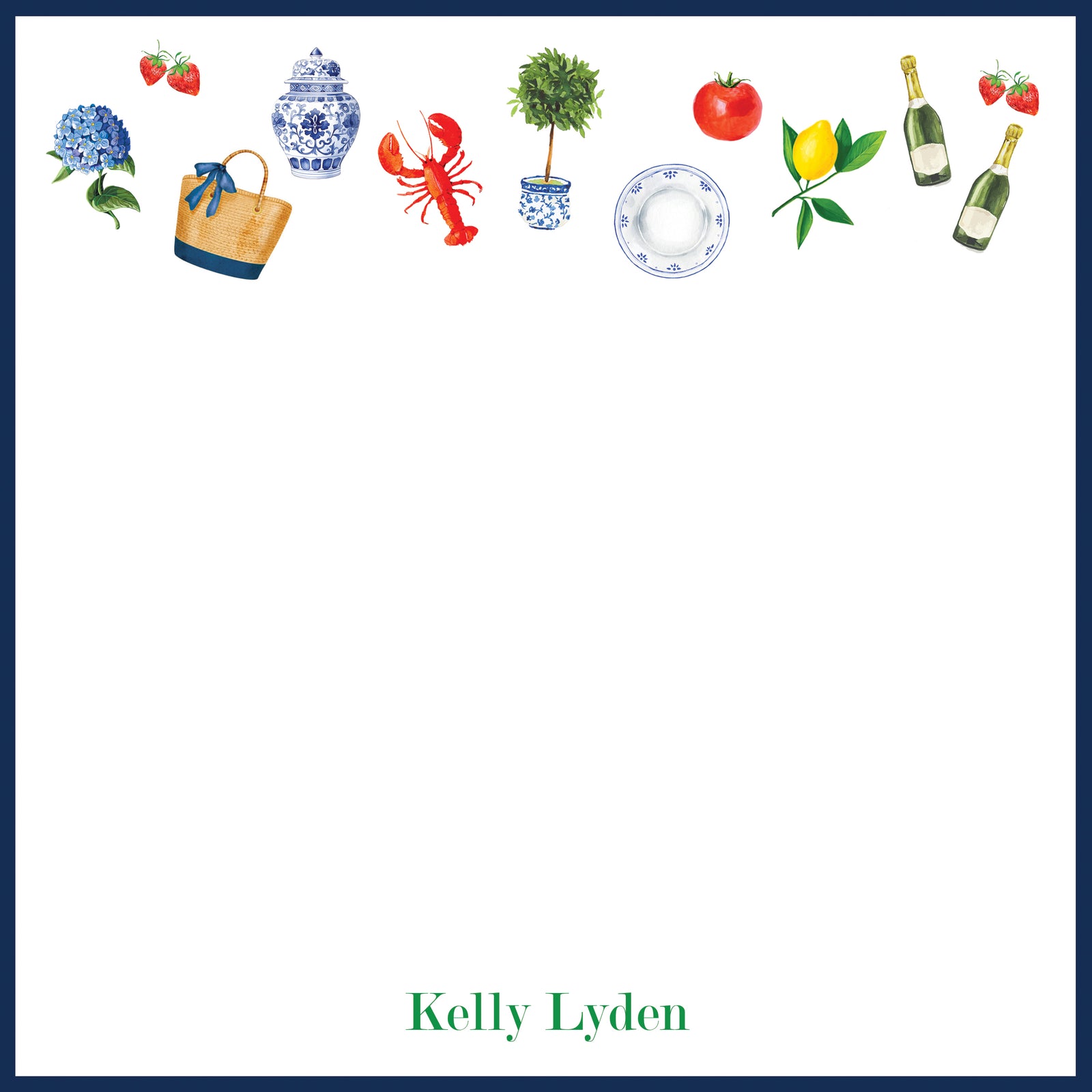 Favorite Things Square Slab Notepad | Two Sizes Available