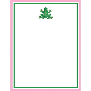Stock Shoppe: 4x5 Preppy Frog Notepad