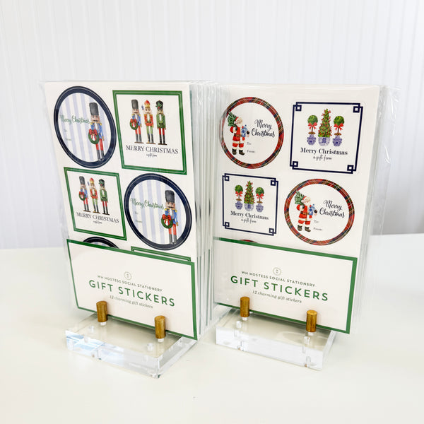 Non Gift Sticker Gift Sticker Sheets | Colorful - WH Hostess Social Stationery