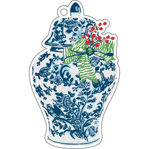 Stock Shoppe: Ginger Jar with Berries Christmas Die-Cut Gift Tags
