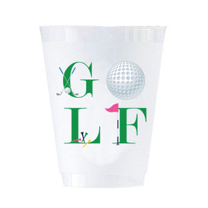 Golf Shatterproof Cups – Set of 8