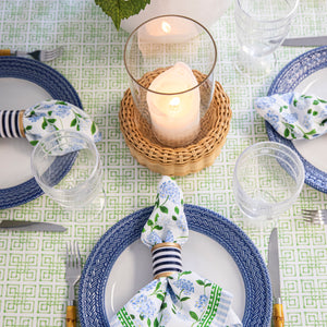 Blue Hydrangeas Dinner Napkins | Set of 4